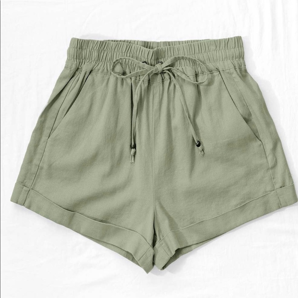Olive Green Shorts